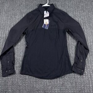 Flying Cross FX Stat Uniform Shirt LS Freedom Collar Medium Long LAPD Navy